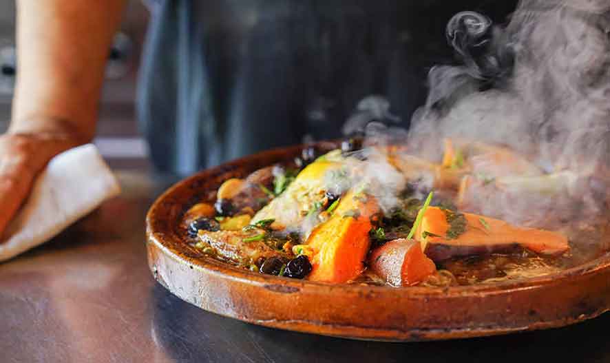 The Moroccan kitchen dishes